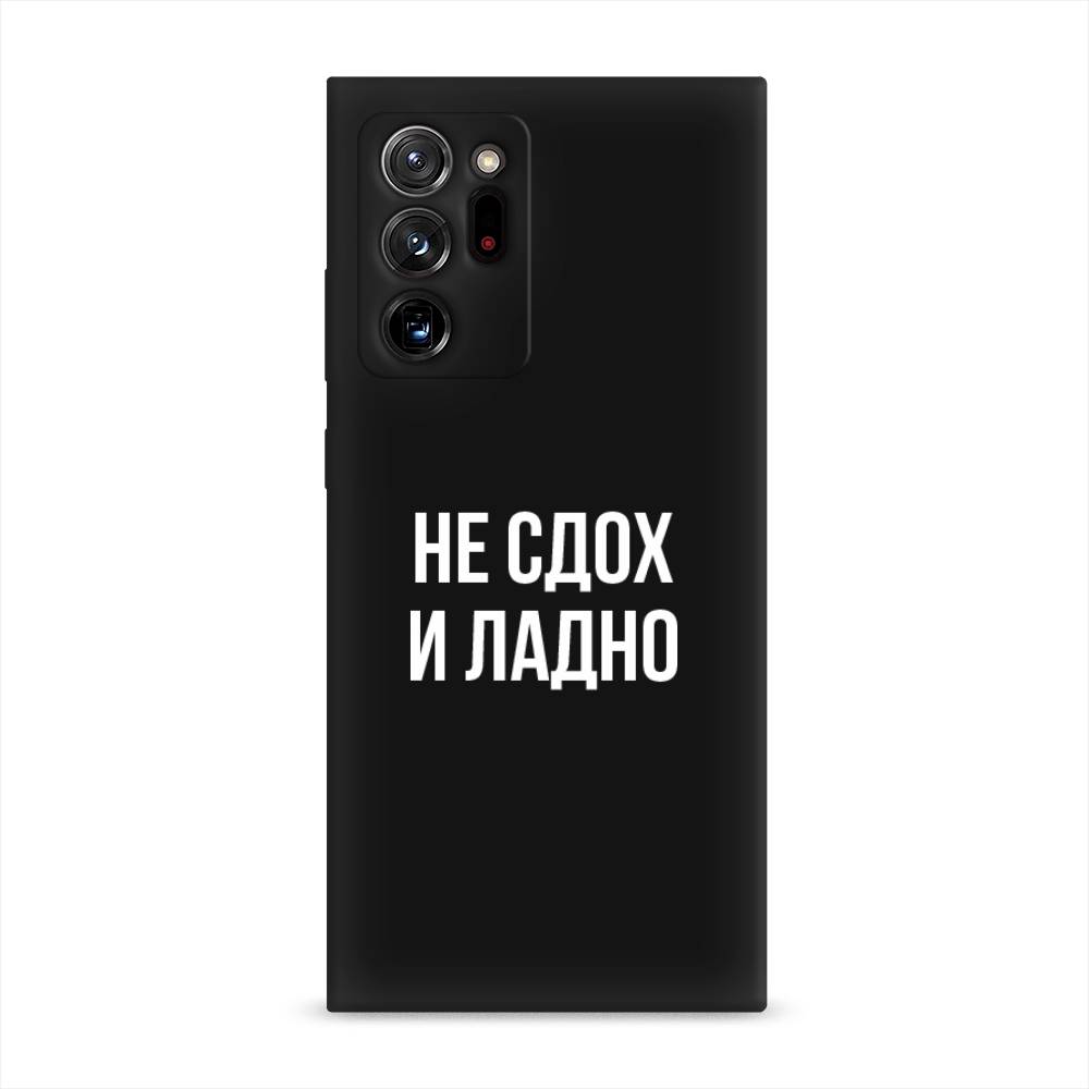 

Чехол Awog на Samsung Galaxy Note 20 Ultra / Самсунг Note 20 Ultra "Не сдох и ладно", Разноцветный, 2101052-1