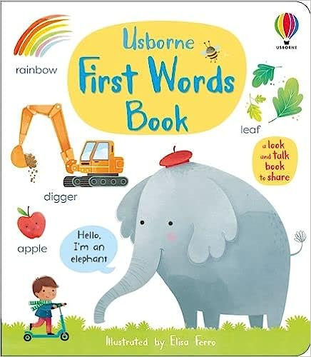 

First Words Book (board book)