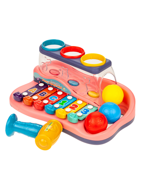 

Игрушечный детский ксилофон Baby&Kids с шарами, музыкальный мир, ES90268, ES56476