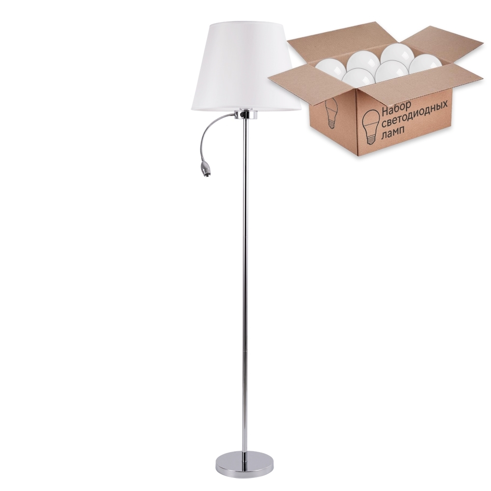 Торшер Arte Lamp Elba A2581PN-2CC+Lamps