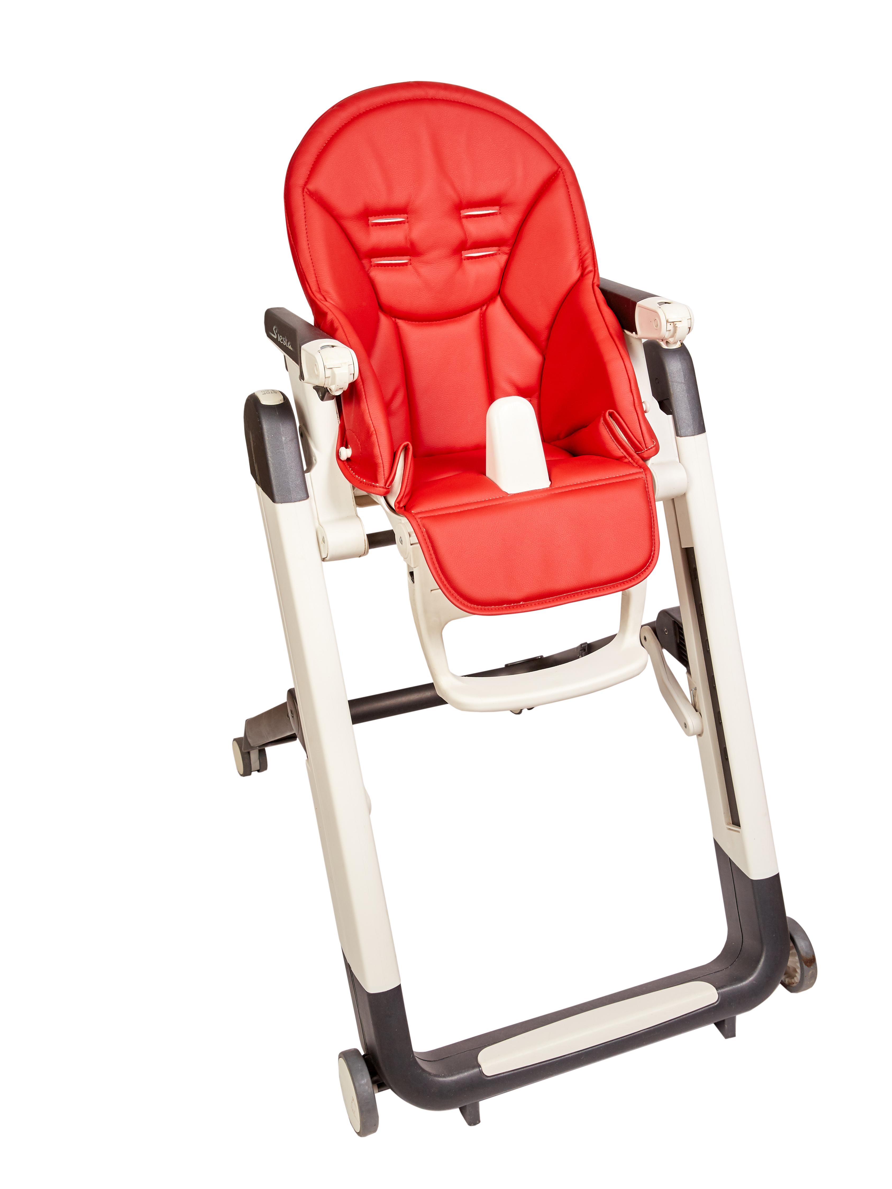 Чехол на детский стульчик для кормления для Peg-Perego Siesta Prima Pappa Zero-3 Красный