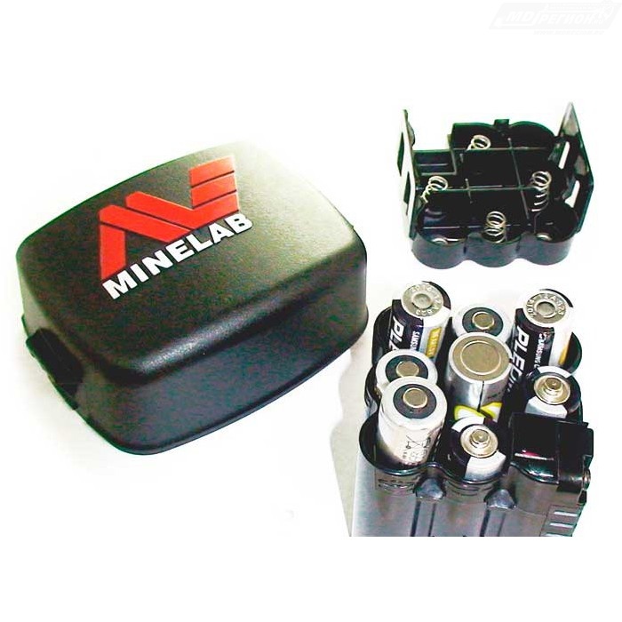 

Бокс для батареек для Minelab CTX 3030 (новый), Черный;красный, 3011-0300