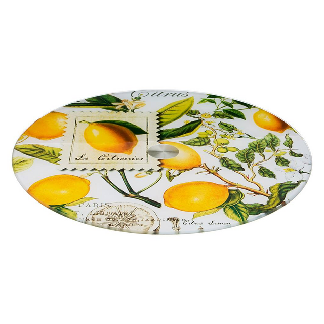 фото Тортовница вращающаяся, лимоны, agness, 32 см, 357-162