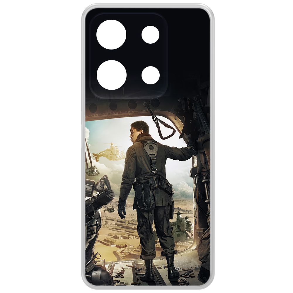 

Чехол-накладка Krutoff Clear Case Фоллаут (Fallout) - Аарон для INFINIX Note 30i, Прозрачный