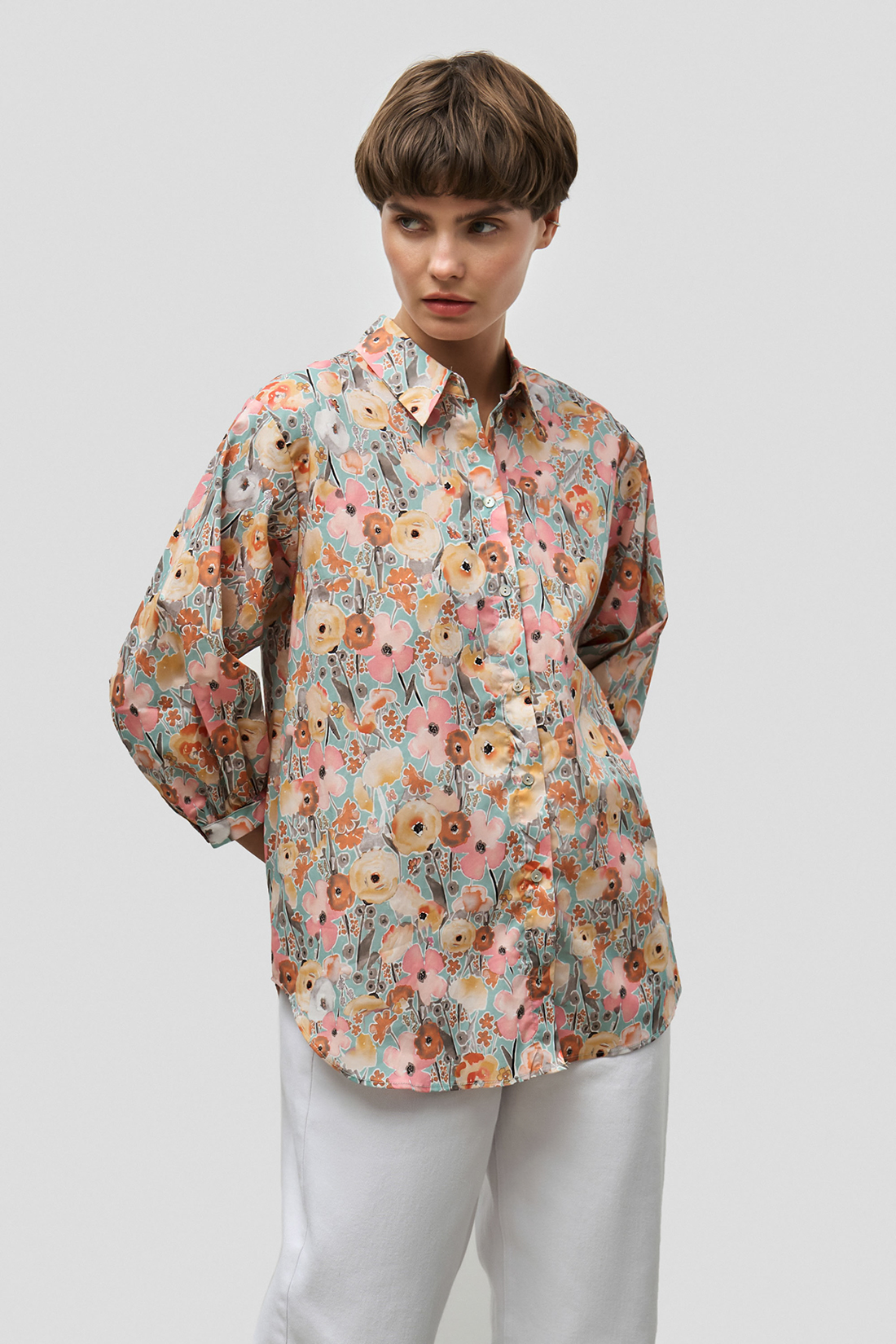 Блуза женская Baon B1722025 разноцветная XL