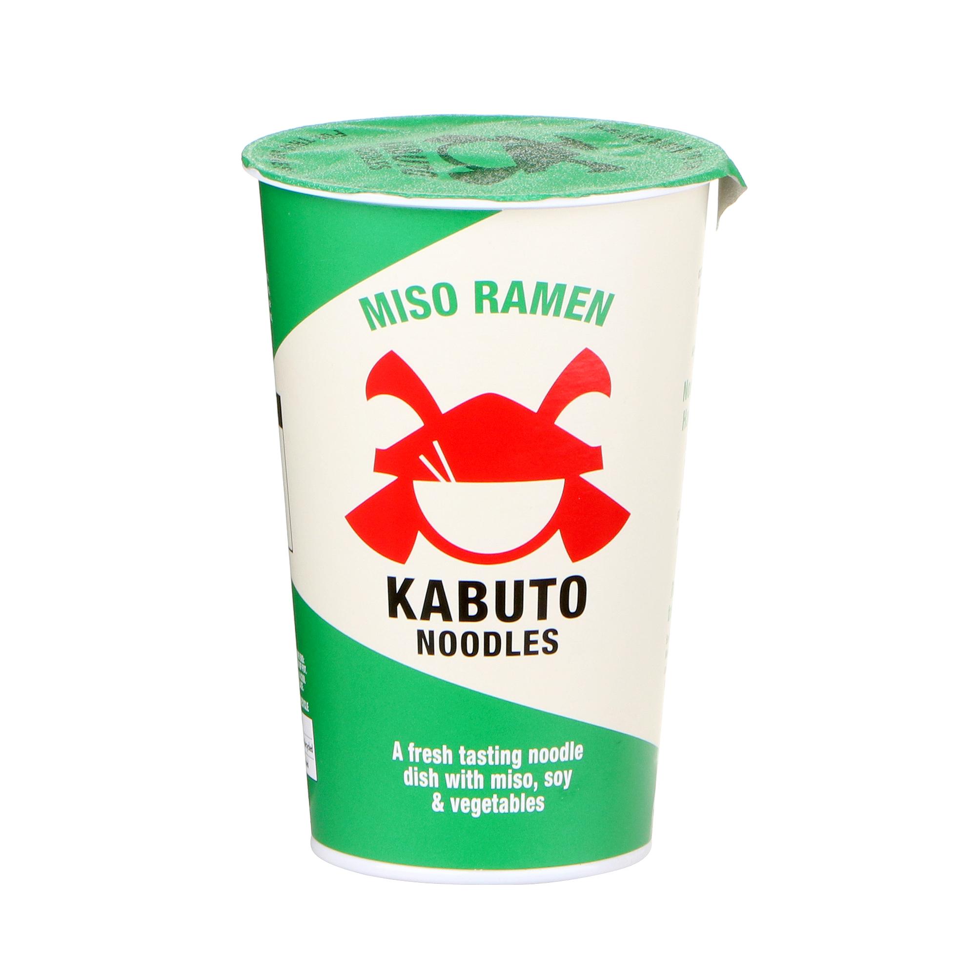 

Лапша Kabuto Noodles Miso Ramen быстрого приготовления 85 г