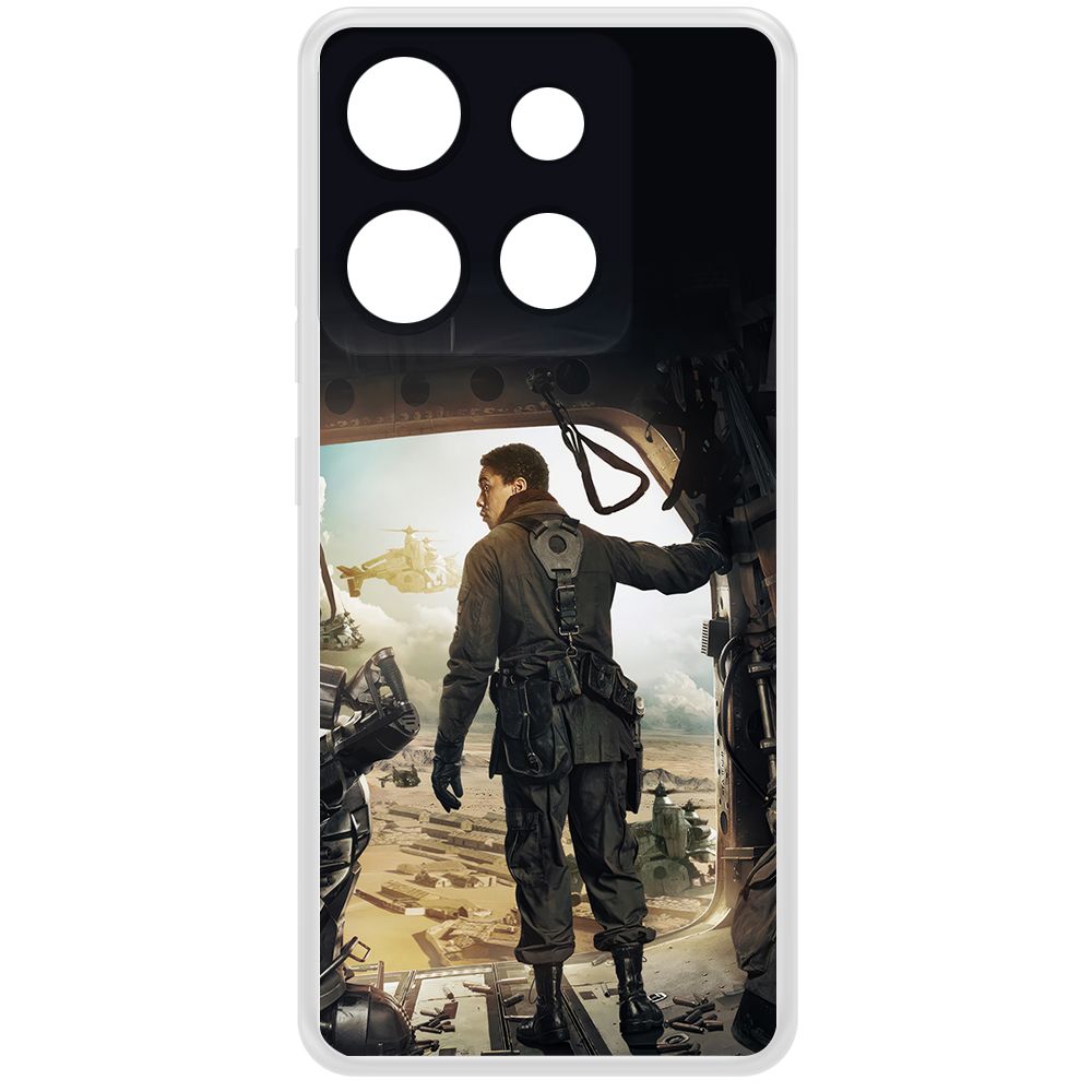

Чехол-накладка Krutoff Clear Case Фоллаут (Fallout) - Аарон для INFINIX Smart 7 HD, Прозрачный