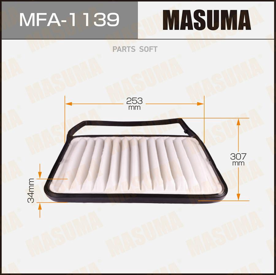

Воздушный фильтр MASUMA mfa1139