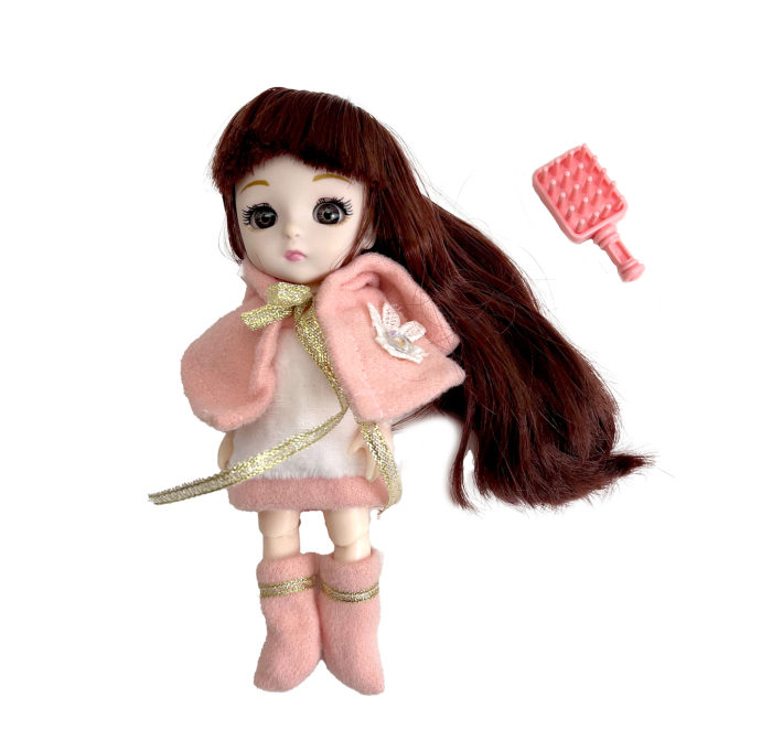 Кукла 1toy Alisa Kawaii mini 15,2 см с расчёской