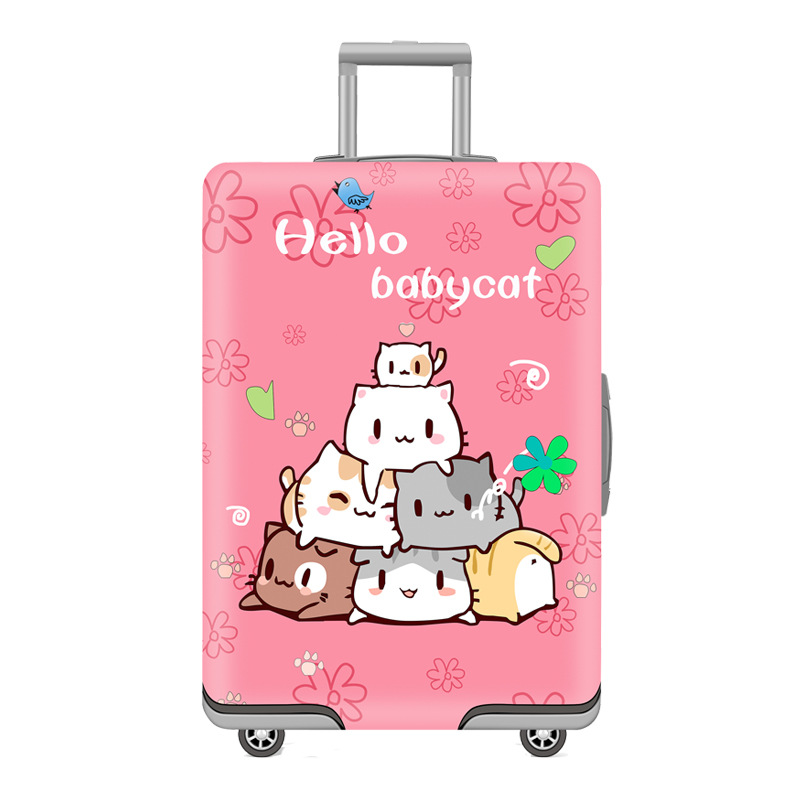 фото Чехол для чемодана travelkin 891292 hello babycat s