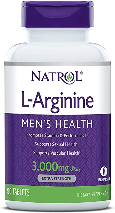 

L-Arginine 3000 Natrol, 90 таблеток, L-Arginine 3000