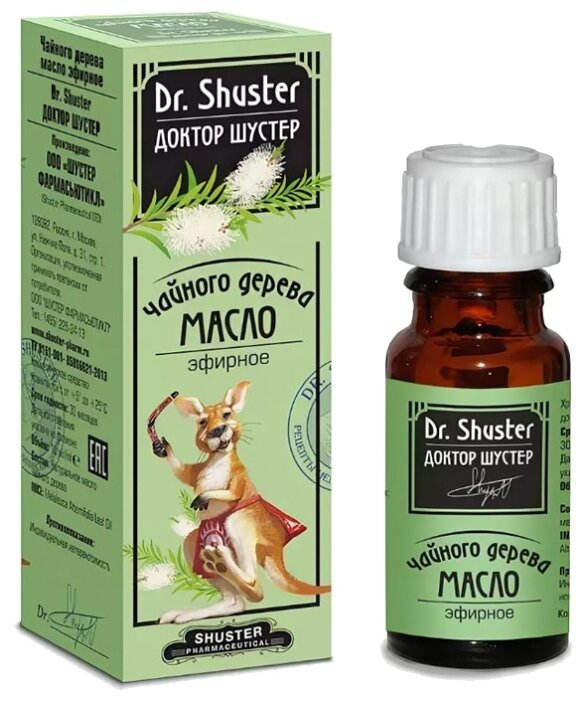 Эфирное масло чайное дерево Dr.Shuster 101130 10 мл