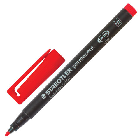 

Маркер STAEDTLER Lumocolor 317-2 красный