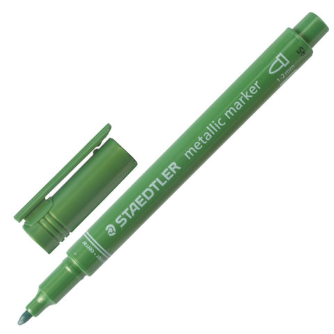 

Маркер STAEDTLER 8323-553 Зеленый металлик золотистый