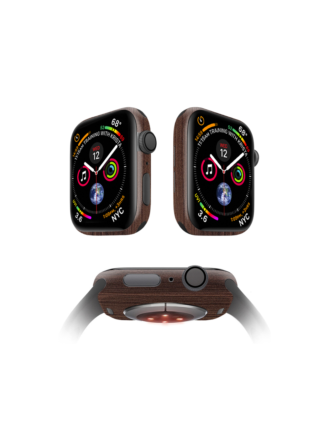 

Защитная пленка MOCOLL для корпуса Apple Watch 40mm (2шт) Дерево Ясень Шимо