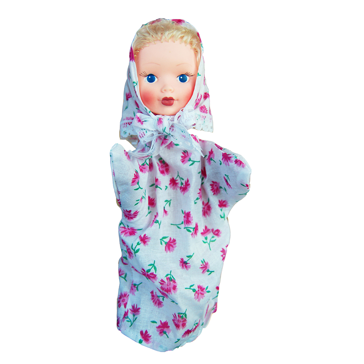 фото Кукла-перчатка огонек девочка 28 см с-438