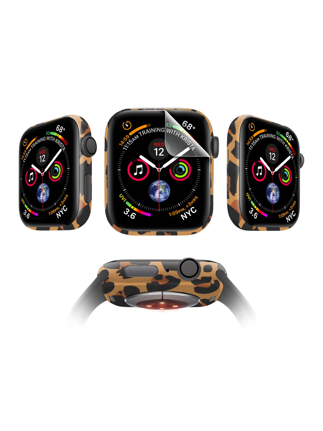 

Защитная пленка MOCOLL для Apple Watch 44mm Matte (4шт) Ягуар