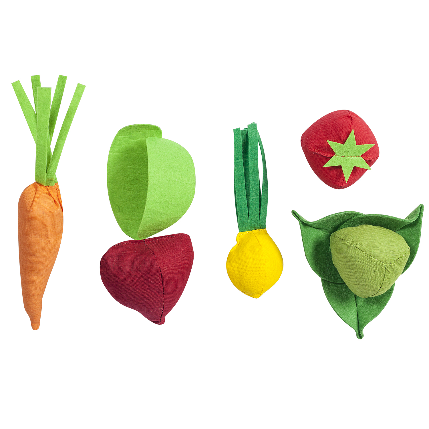 фото Набор овощей 5 предметов (с карточками) paremo pk320-15