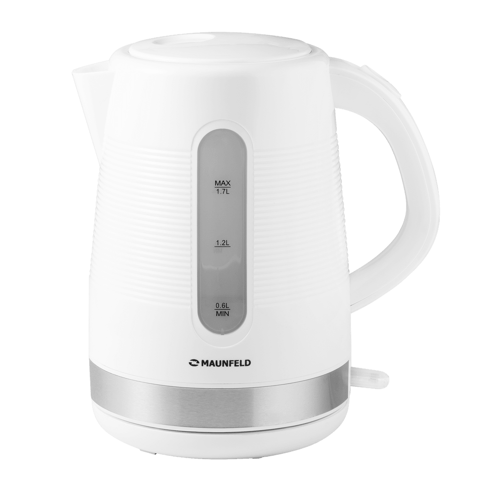 Чайник электрический MAUNFELD MGK-631W 1.7 л белый электрический чайник maunfeld mgk 631w 1 7 л пластик белый