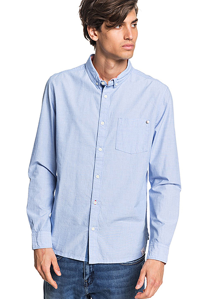 

Рубашка Quiksilver Wilsdenls M Wvtp Bkj0 Stone Wash, голубой, XL, Wilsdenls M Wvtp Bkj0 Stone Wash EQYWT04003