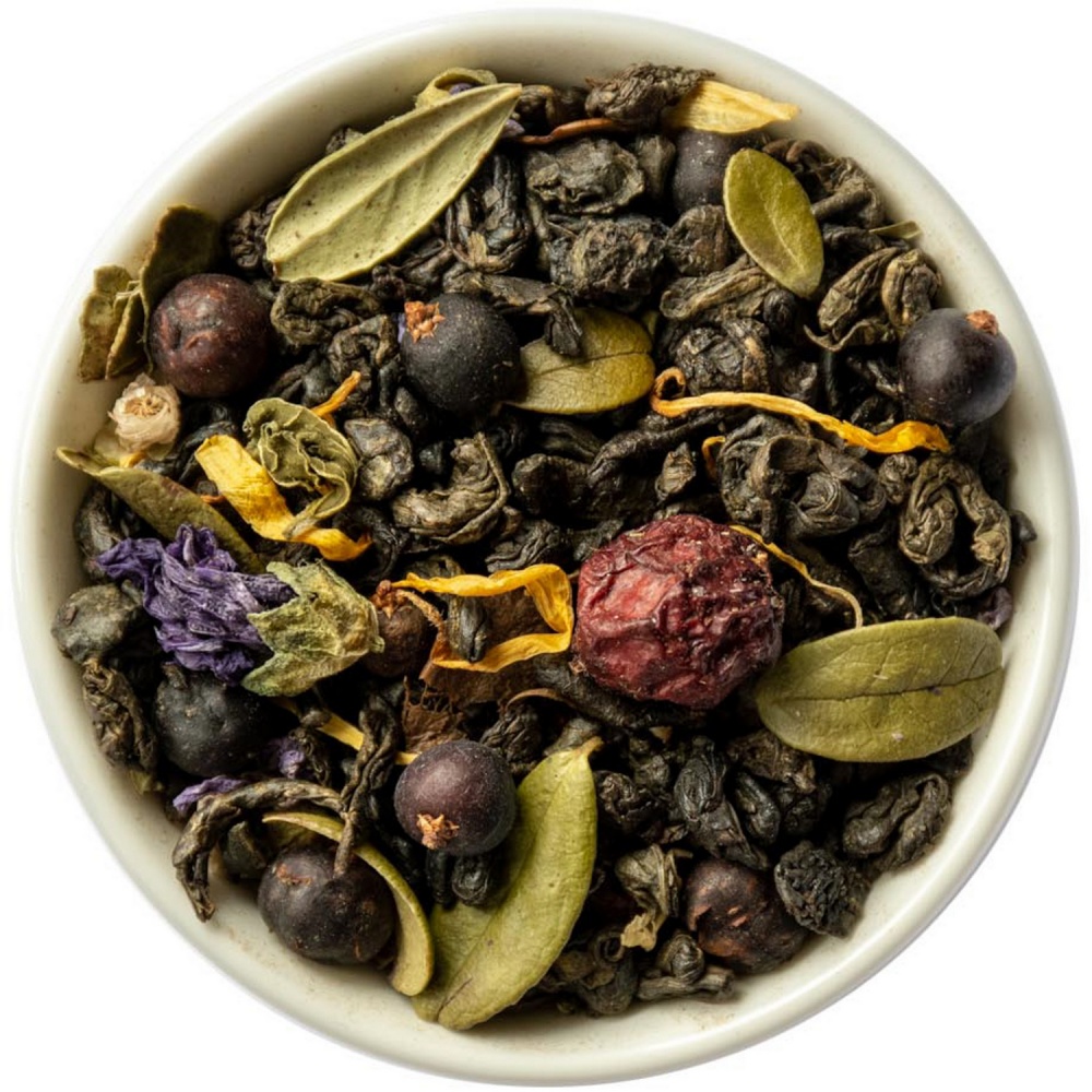 

Чай Chef Tea "Таежный сбор", зеленый листовой с добавками, 50 г