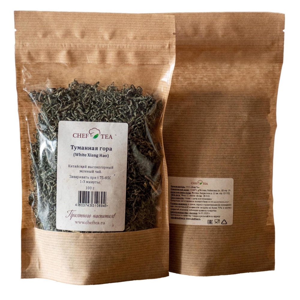 

Чай Chef Tea "Туманная гора", зеленый, 100 гр