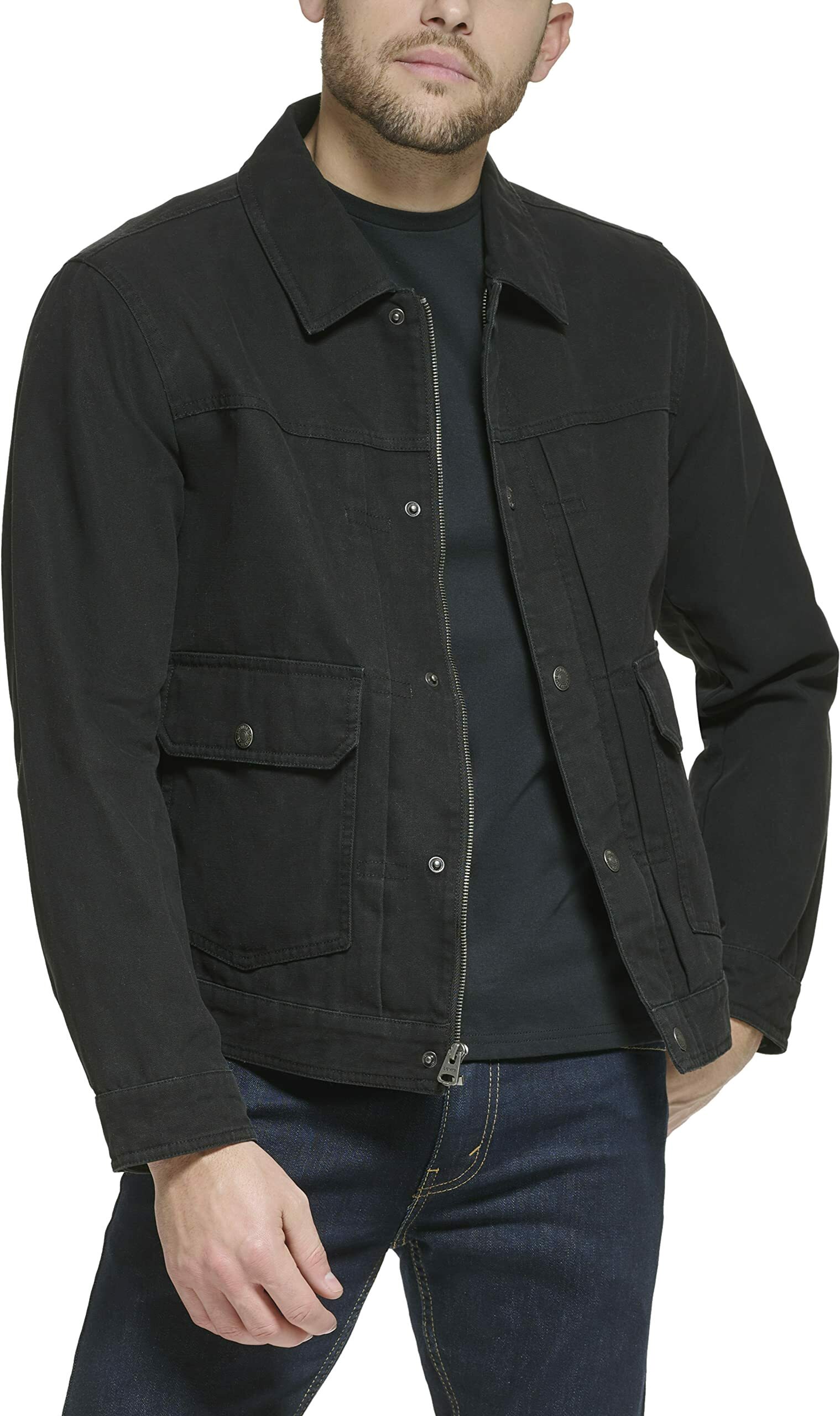 

Куртка мужская Levi's LM3MC753-BLK черная M, Черный, LM3MC753-BLK