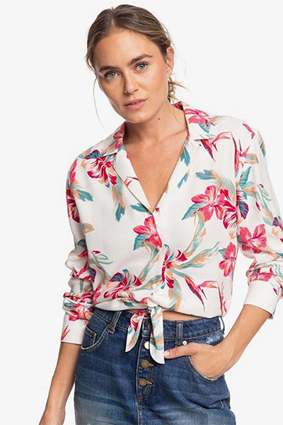 

Блуза женская Roxy The Lover Side ERJWT03383 белая XS INT, The Lover Side ERJWT03383