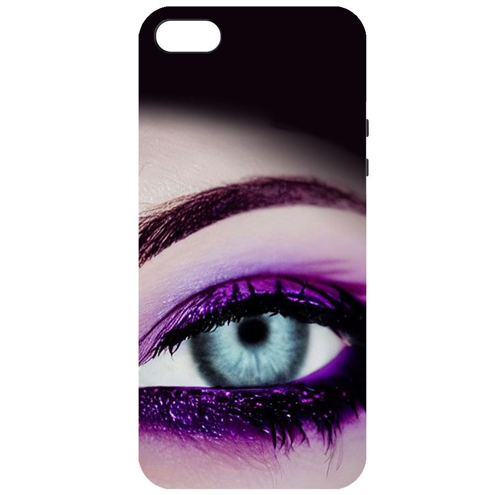 Чехол-накладка Софт Взгляд для iPhone 5/5s