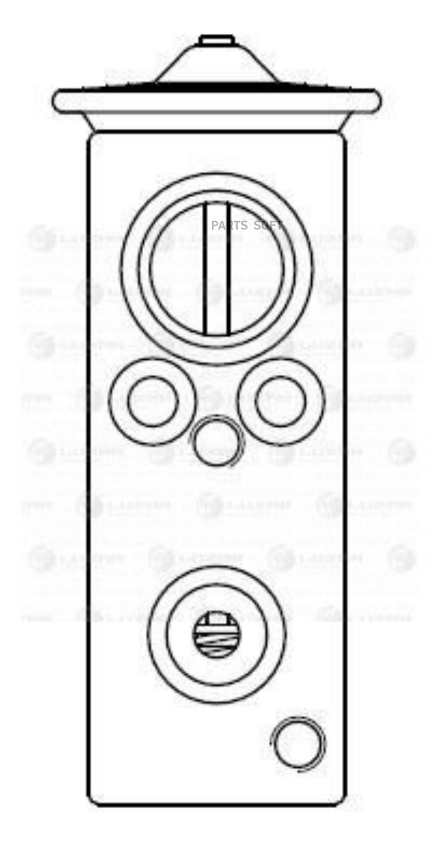 

Клапан расш. кондиционера (ТРВ) для а/м Nissan Note (06-)/Micra (02-)