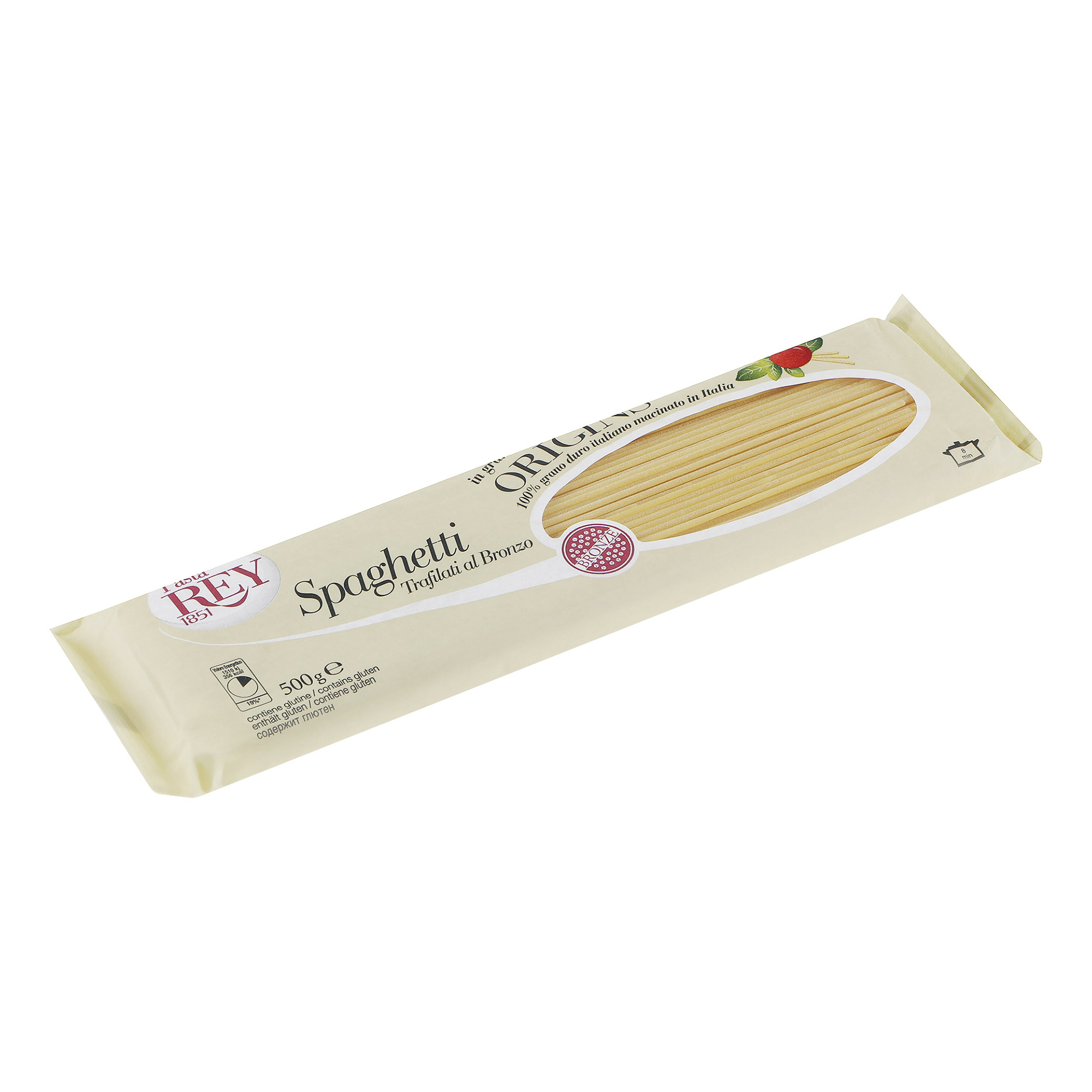 

Макаронные изделия Pasta Rey Spaghetti Trafilati al Bronzo Спагетти 500 г