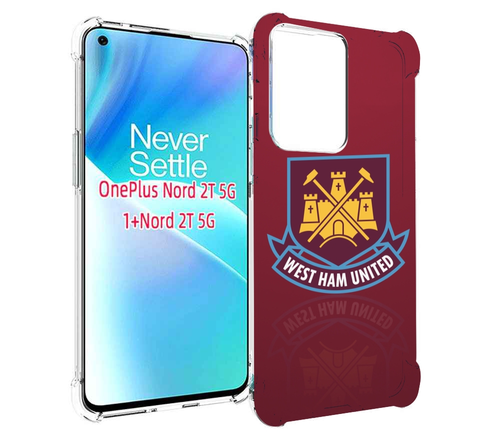 

Чехол MyPads фк вест хэм мужской для OnePlus Nord 2T, Прозрачный, Tocco