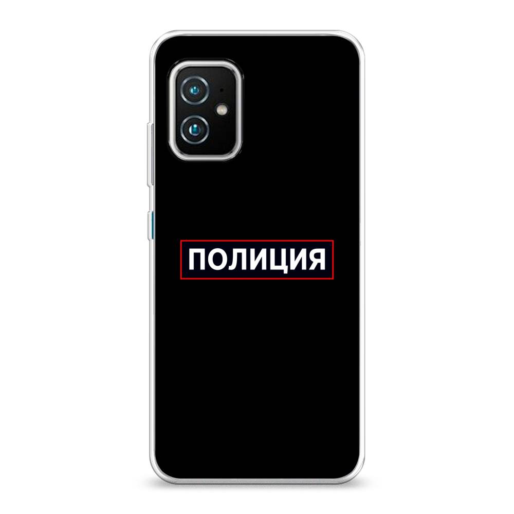 фото Чехол awog "police logo" для asus zenfone 8