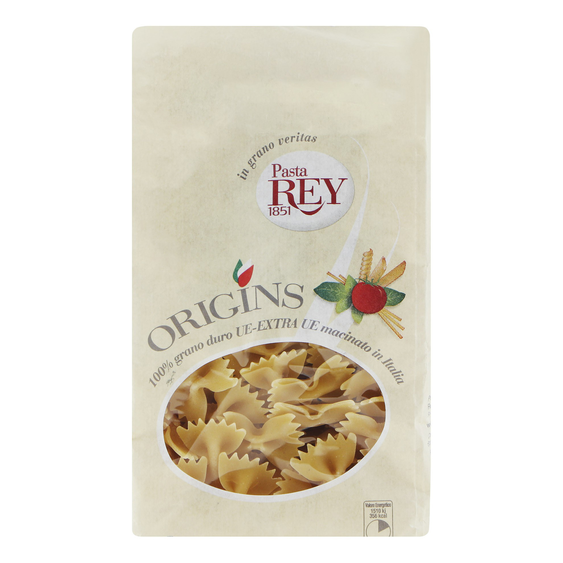 

Макаронные изделия Pasta Rey Farfalle Trafilati al Bronzo Бантики 500 г