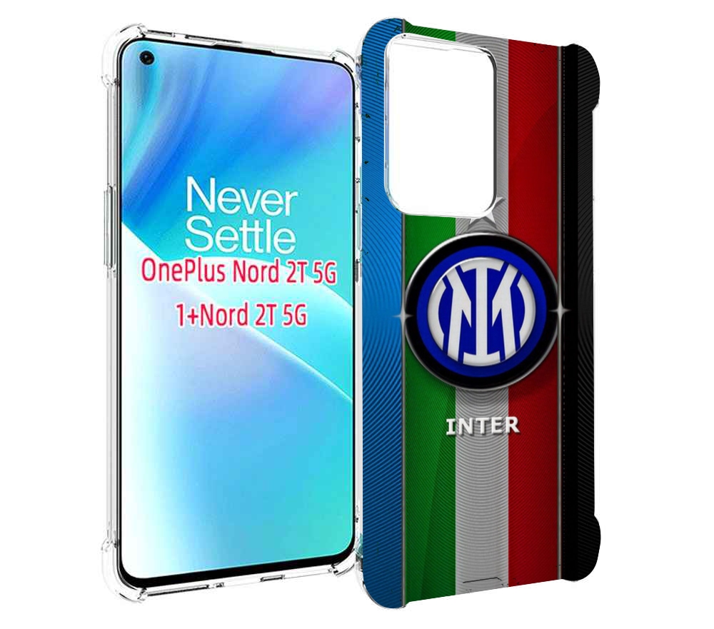 

Чехол MyPads фк интер милан для OnePlus Nord 2T, Прозрачный, Tocco