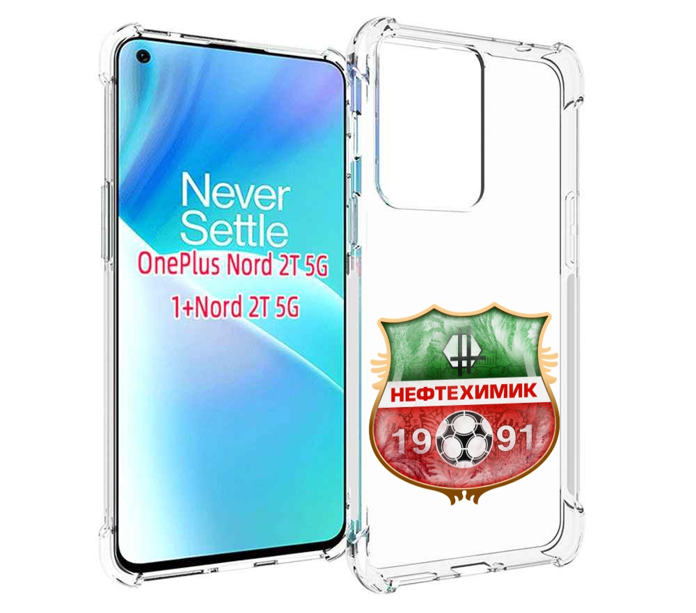 

Чехол MyPads фк нефтехимик нижнекамск для OnePlus Nord 2T, Прозрачный, Tocco