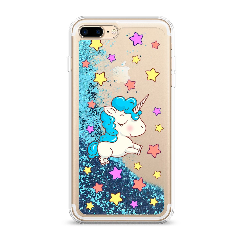 

Чехол Awog на Apple iPhone 8 Plus / Айфон 8 Plus "Звездный единорог", Разноцветный, 10993-1