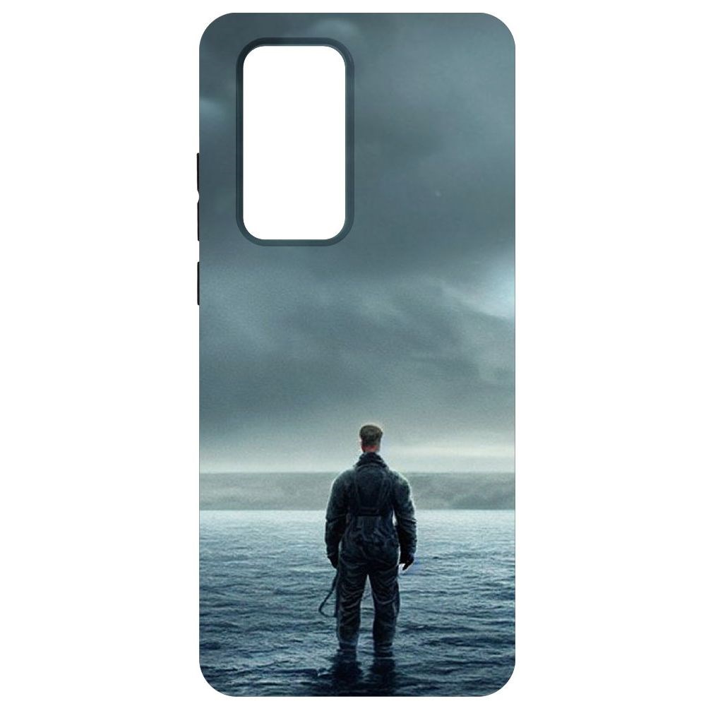 

Чехол-накладка Софт Наблюдатель для Huawei P40, Черный