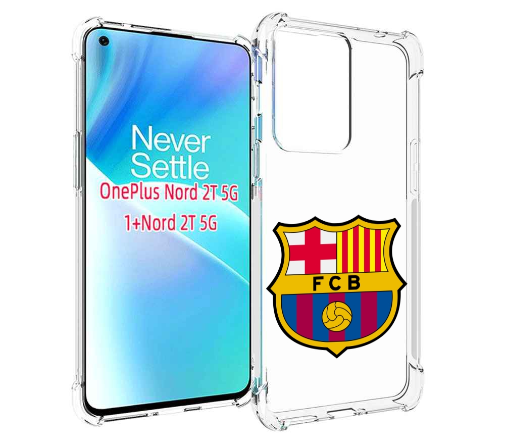 

Чехол MyPads фк-барселона-2 для OnePlus Nord 2T, Прозрачный, Tocco
