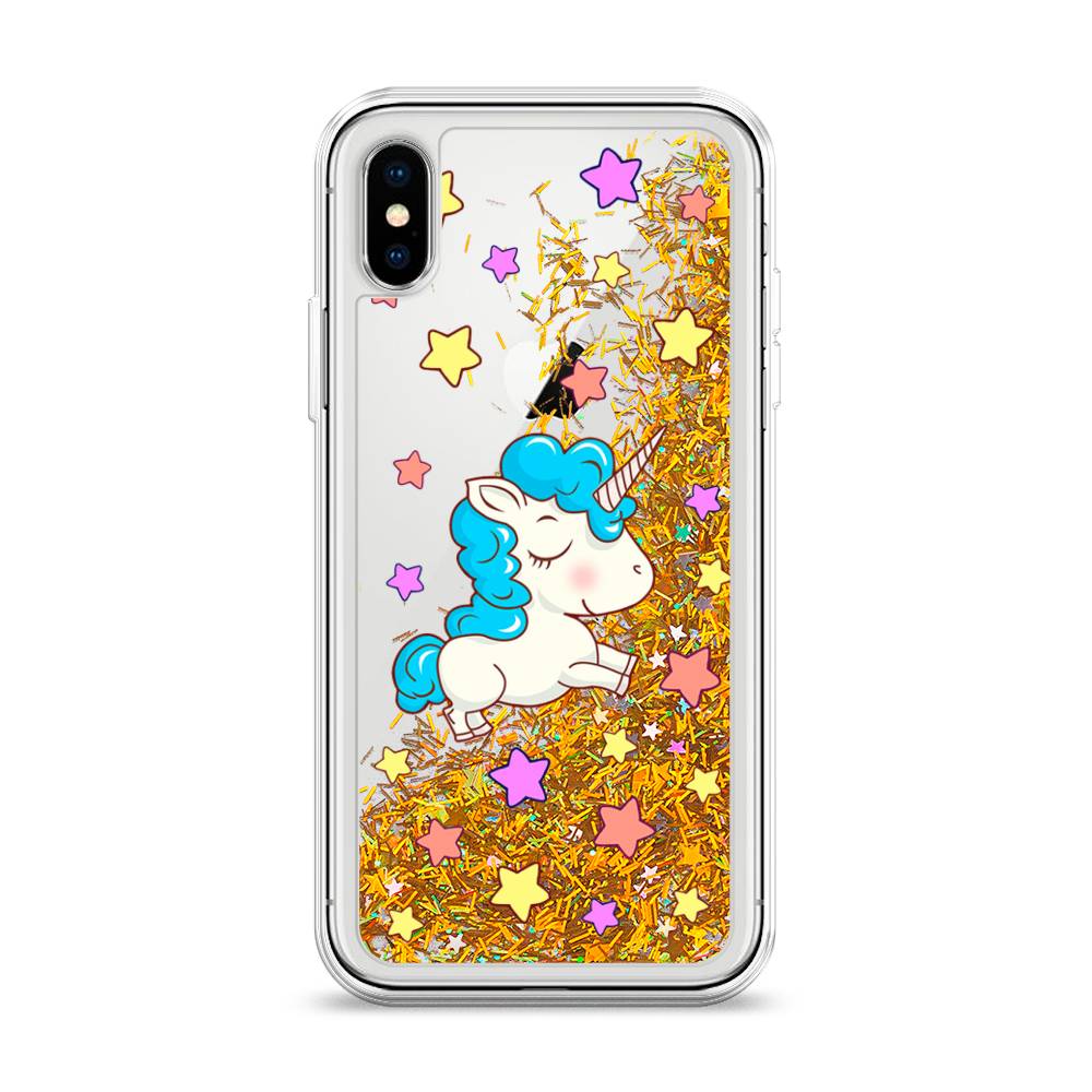 

Чехол Awog на Apple iPhone X (10) / Айфон X (10) "Звездный единорог", 11090-1