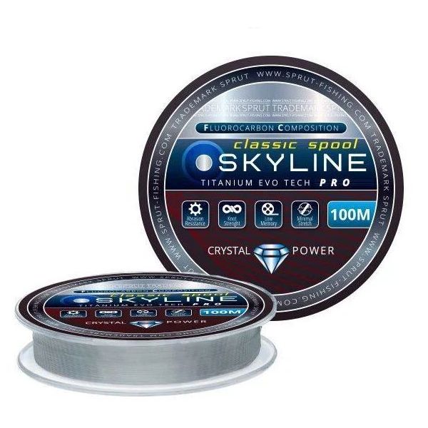 

Леска Летняя Sprut EvoTech CLASSIC Titan 0,335mm/100m, Серый, Skyline Evo Tech Classic