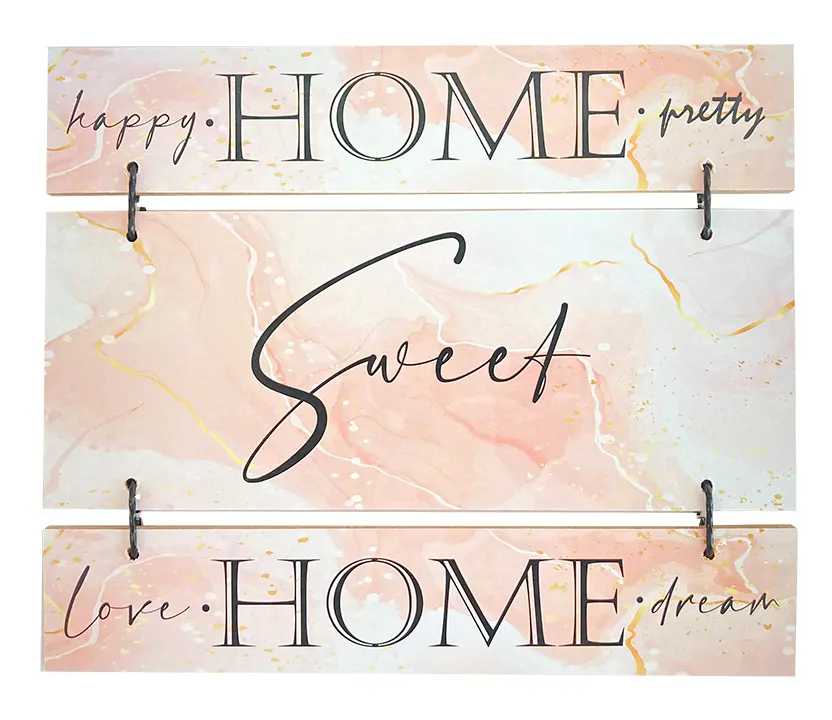 

Табличка декоративная Home Sweet Home 21х25 см