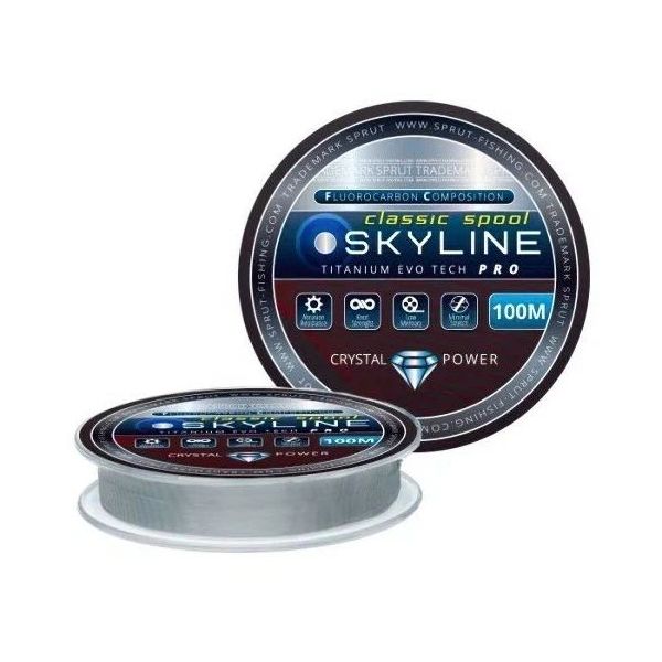 

Леска Летняя Sprut EvoTech CLASSIC Titan 0,355mm/100m, Серый, Skyline Evo Tech Classic