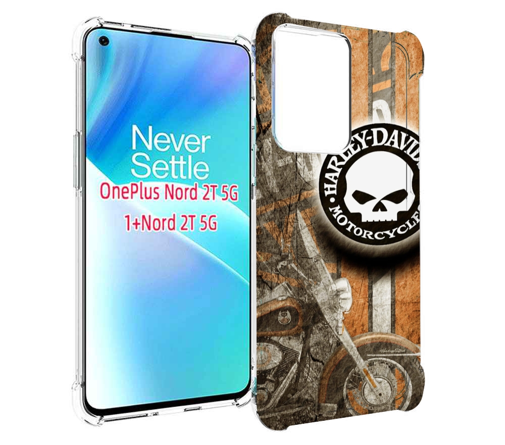 

Чехол MyPads харлеи девидсон для OnePlus Nord 2T, Прозрачный, Tocco