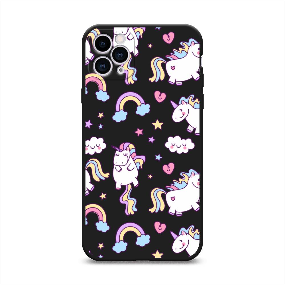 

Матовый силиконовый чехол "Sweet unicorns dreams" на Apple iPhone 11 Pro Max, Sweet unicorns dreams