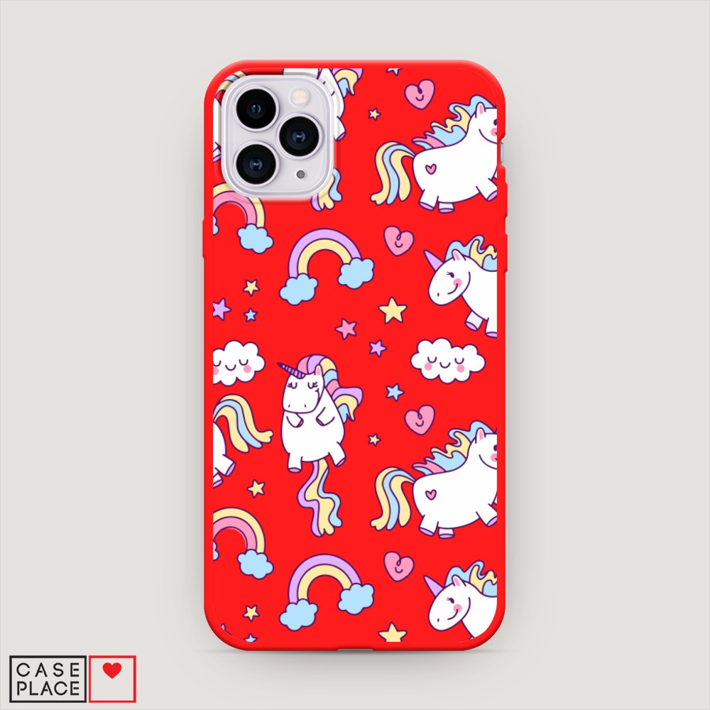 

Матовый силиконовый чехол "Sweet unicorns dreams" на Apple iPhone 11 Pro Max, Sweet unicorns dreams