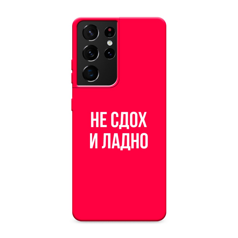 

Чехол Awog на Samsung Galaxy S21 Ultra / Самсунг S21 Ultra "Не сдох и ладно", Разноцветный, 2102253-1