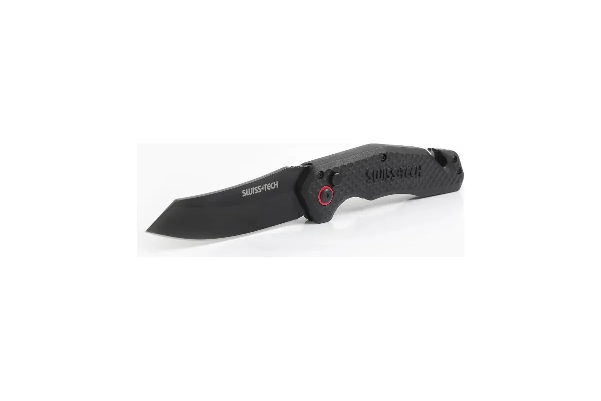 

Складной нож Swiss+Tech ST014015, Черный, ST014015