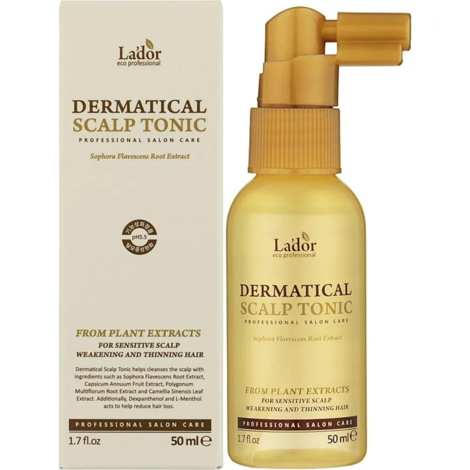 

Тоник Lador для кожи головы укрепляющий Dermatical scalp tonic 50 мл