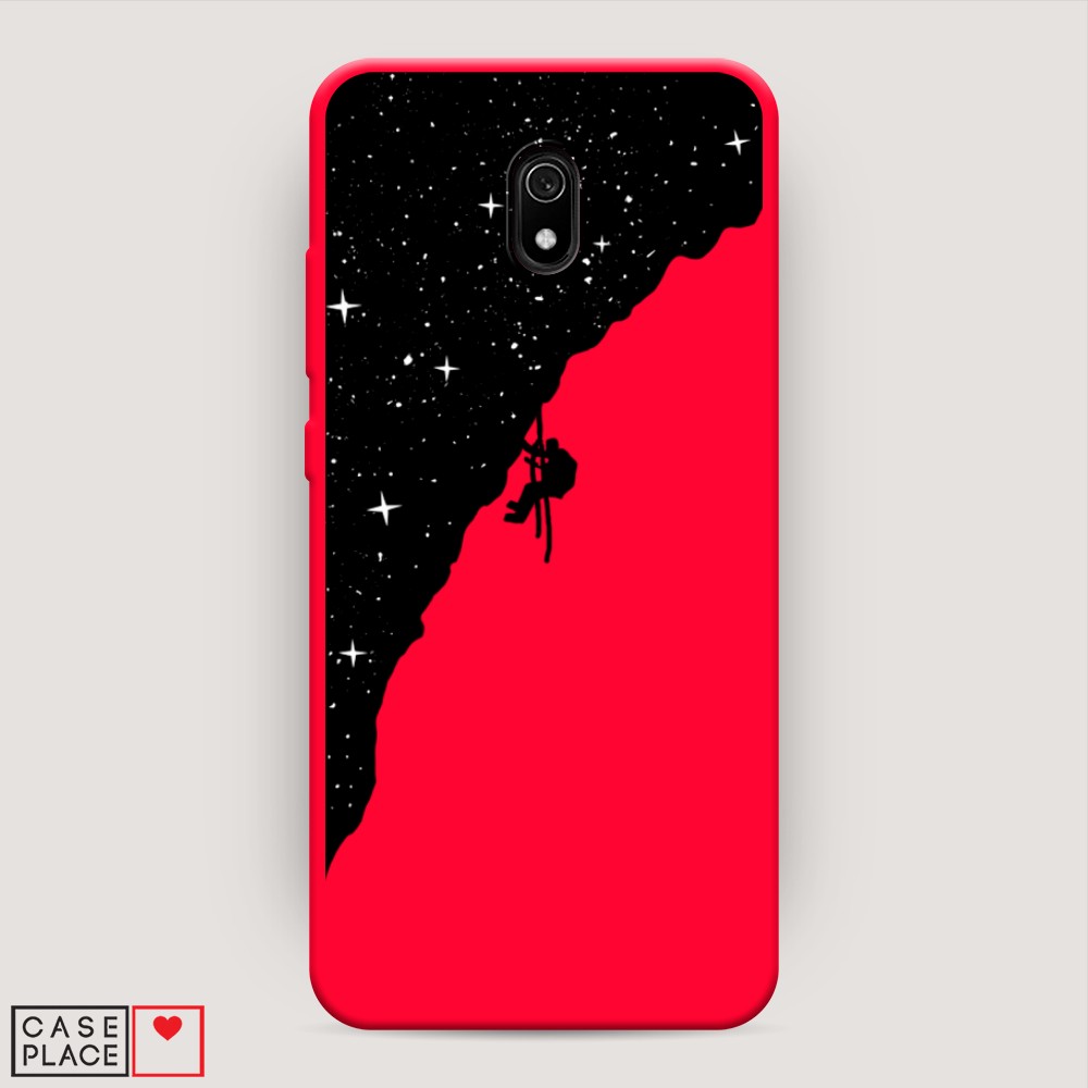 

Чехол Awog на Xiaomi Redmi 8A "Скалолаз в космосе", Разноцветный, 37253-1